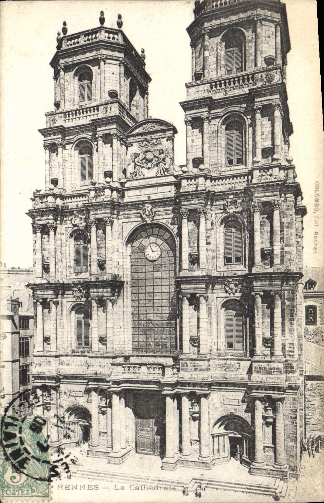 CPA Rennes La Cathedrale 