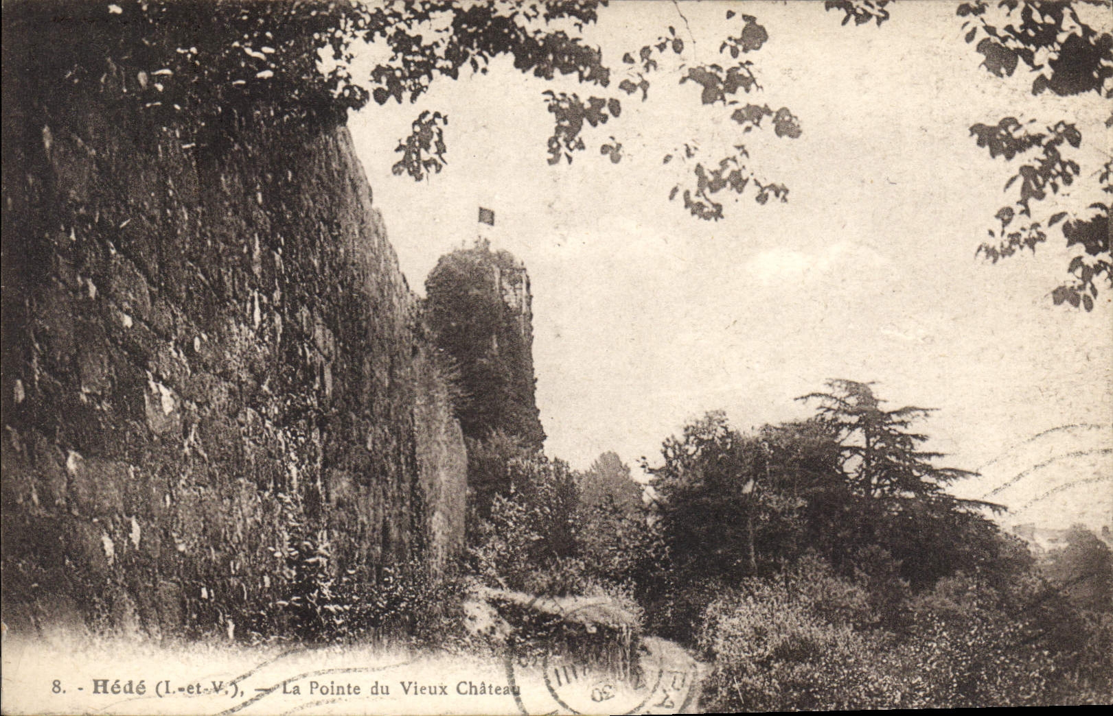 CPA Hede I et M La Pointre du Vieux Chateau