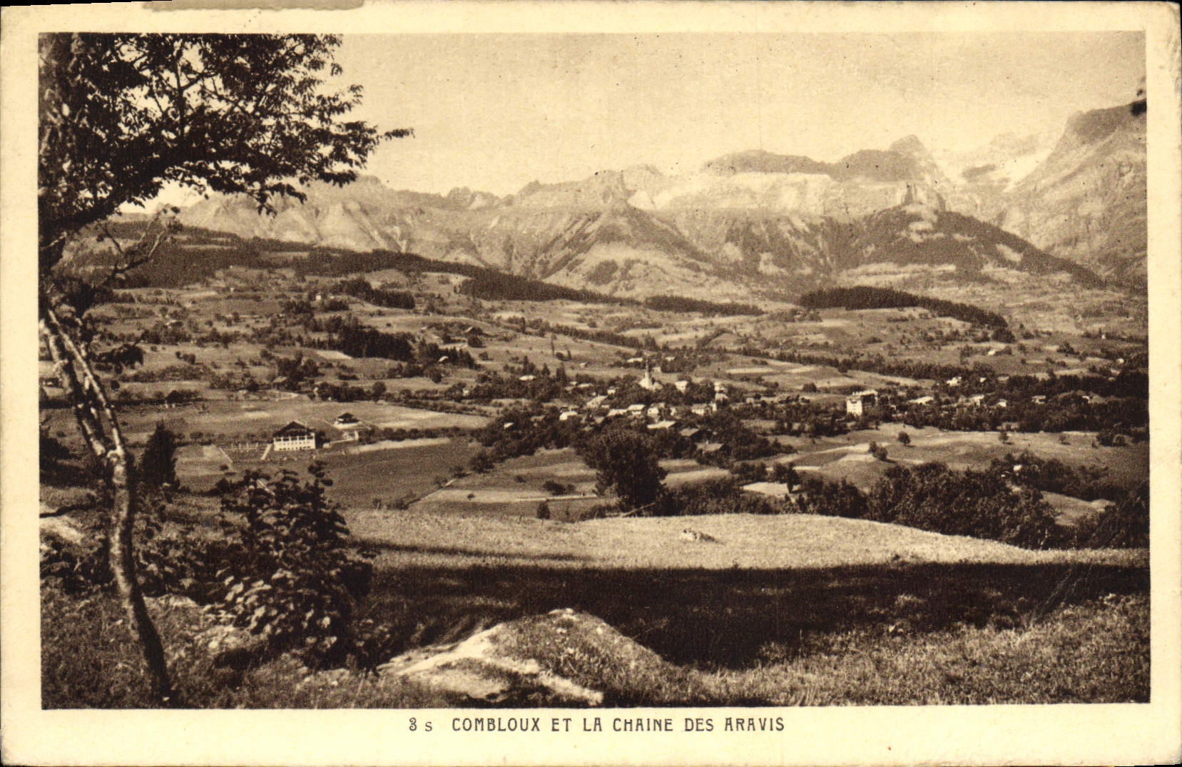 CPA Chamaloux et la Chaine des Aravis