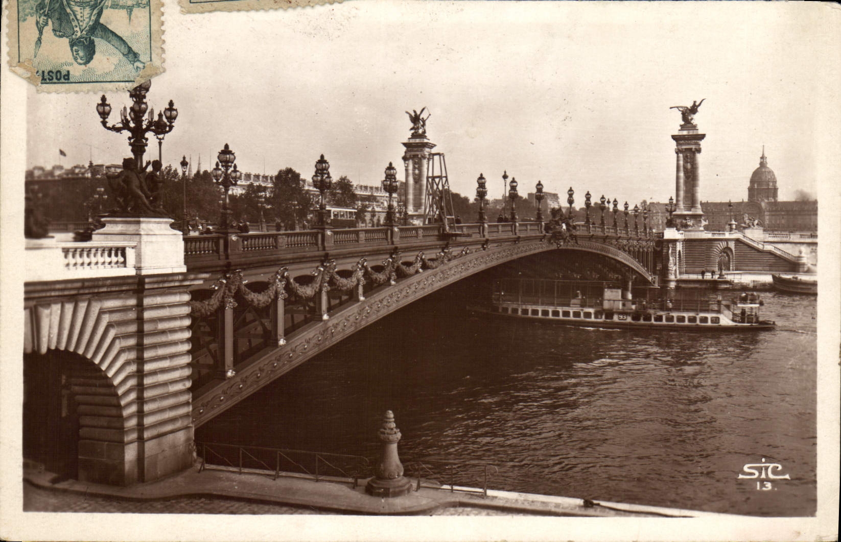 CPA Paris Pont Alexandre III 