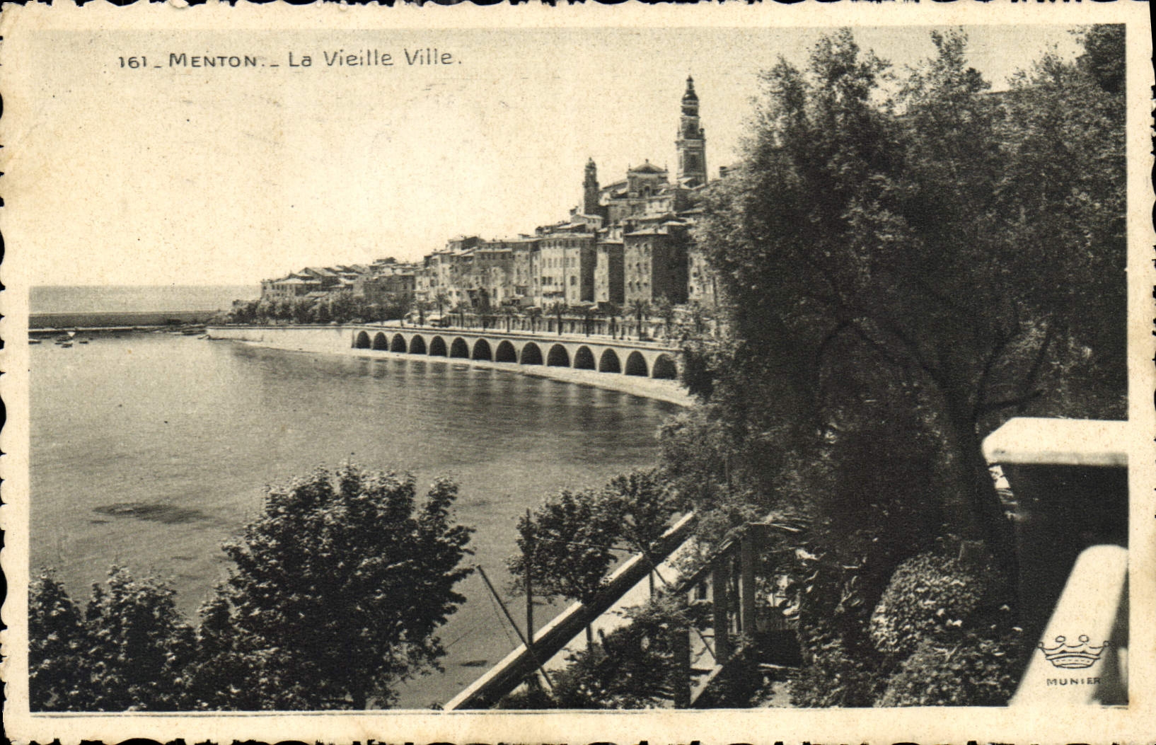 CPA Menton La Vieille Ville 