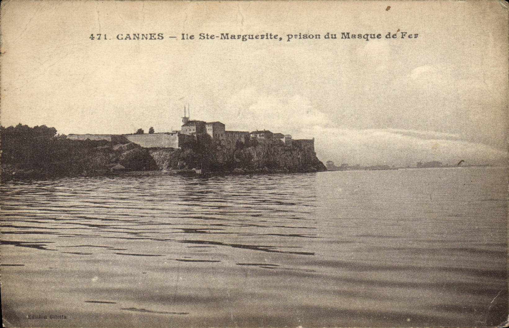 CPA Cannes Ile Ste Marguerite prison du Masque de Fer 