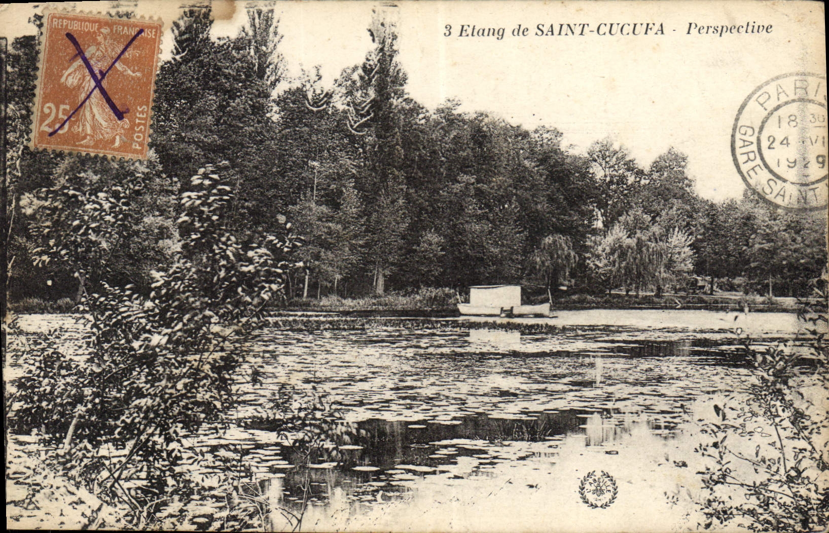 CPA Etang de Saint Cucufa Perspective 