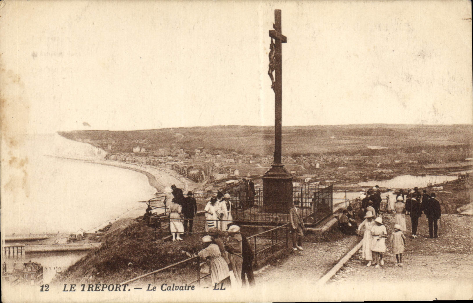 CPA Le Treport Le Calvaire 