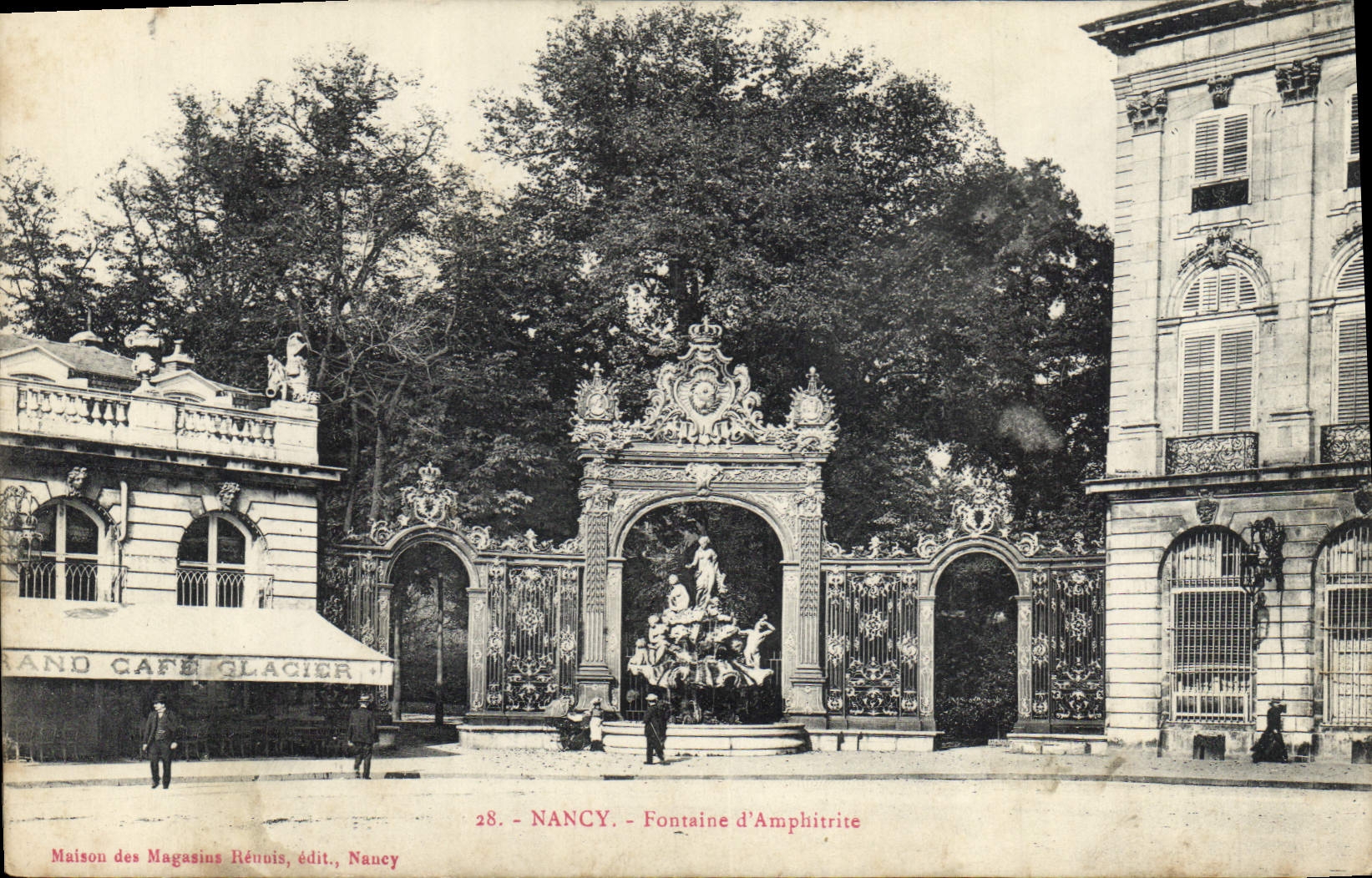 CPA Nancy Fontaine d'Amphitrite 