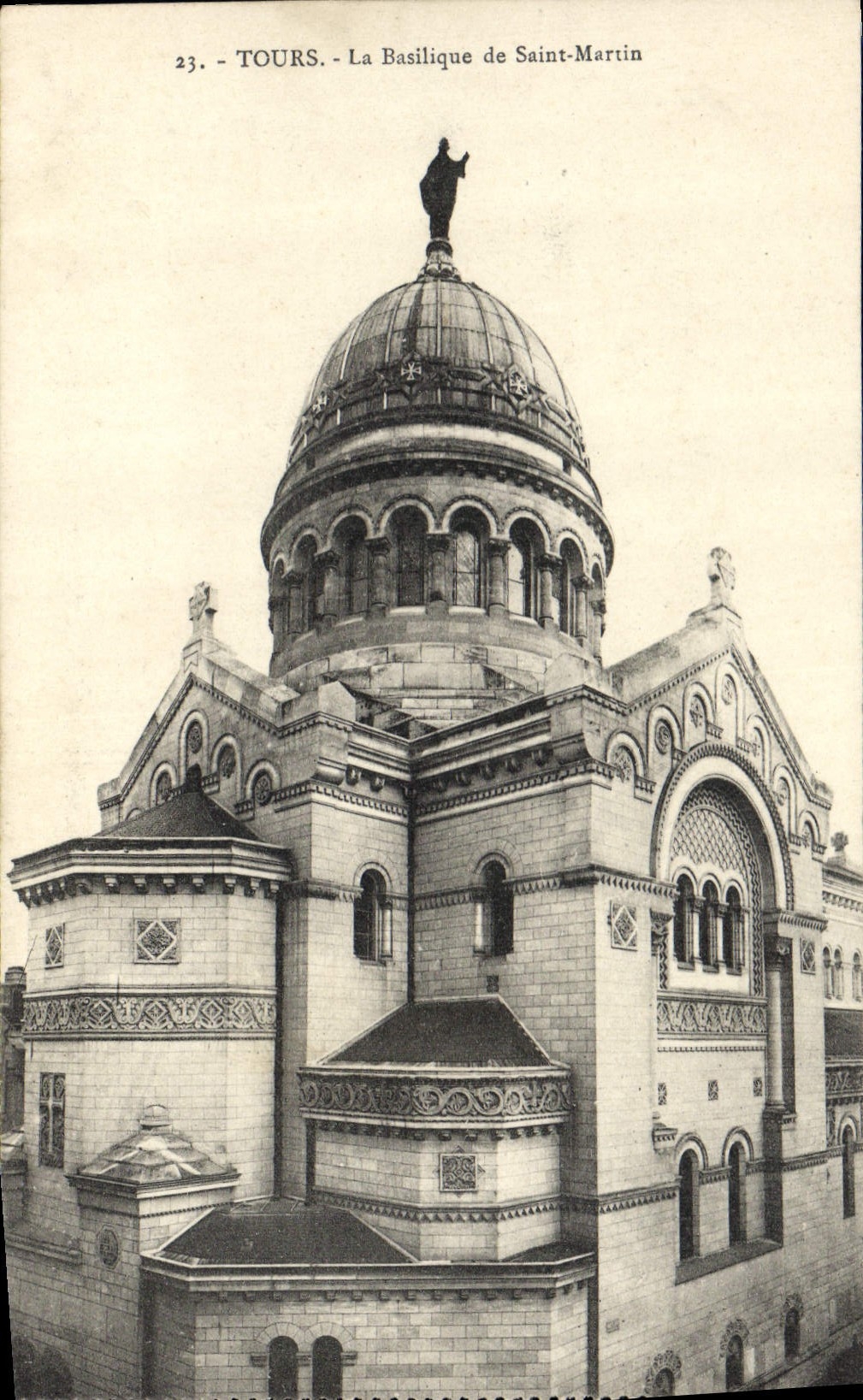 CPA Tours La Basilique de Saint Martin 