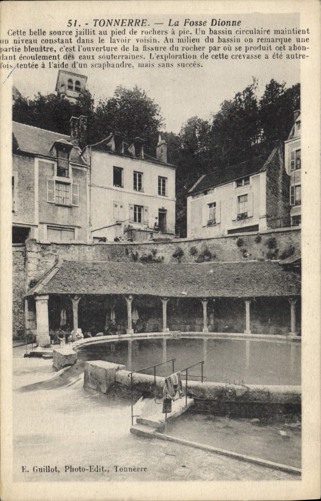 CPA Tonnerre La Fosse Dionne 
