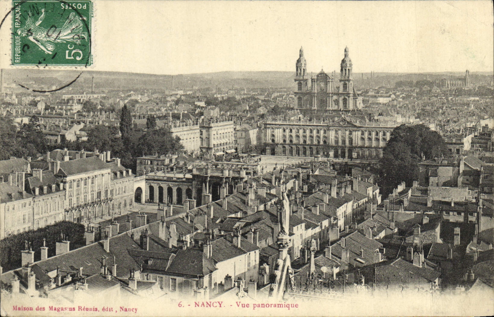 CPA Nancy Vue panoramique 