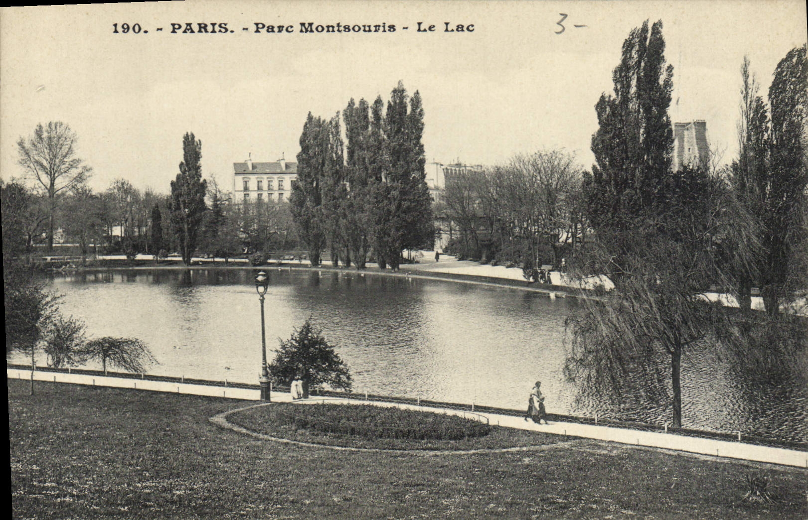 CPA Paris Parc Montsouris le Lac 