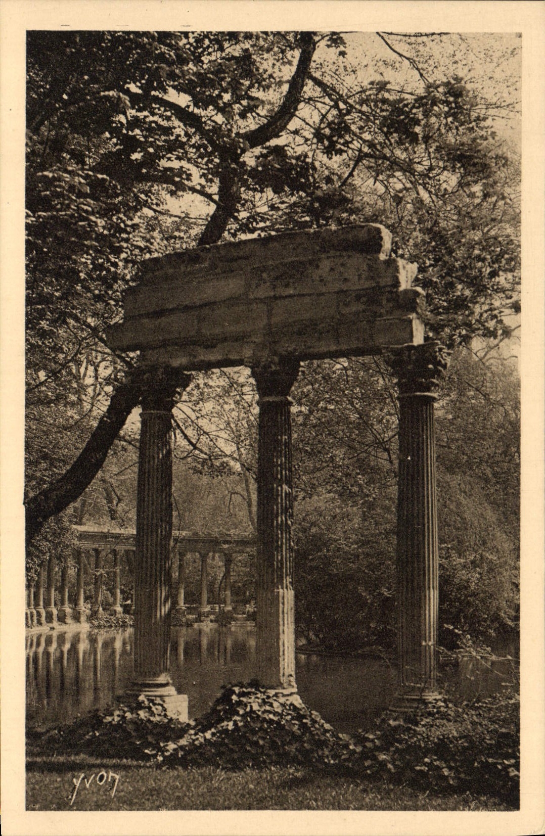 CPA Paris en flanant Parc Monceau 