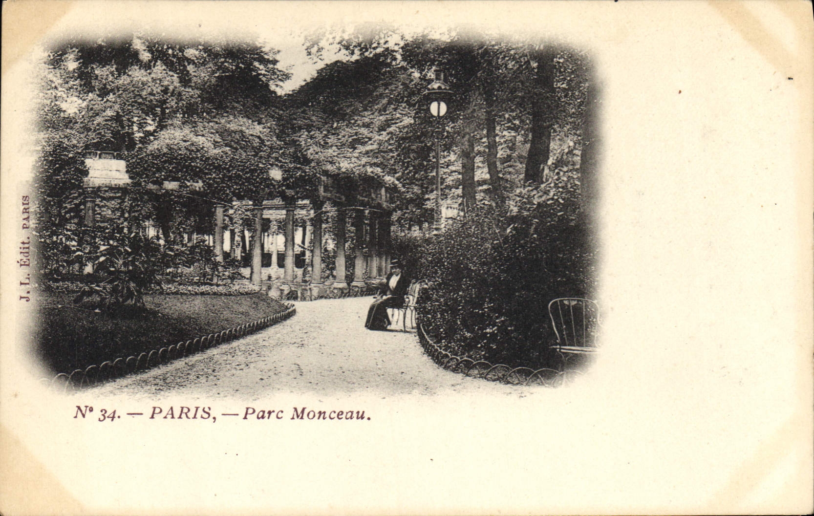 CPA Paris Parc Monceau 