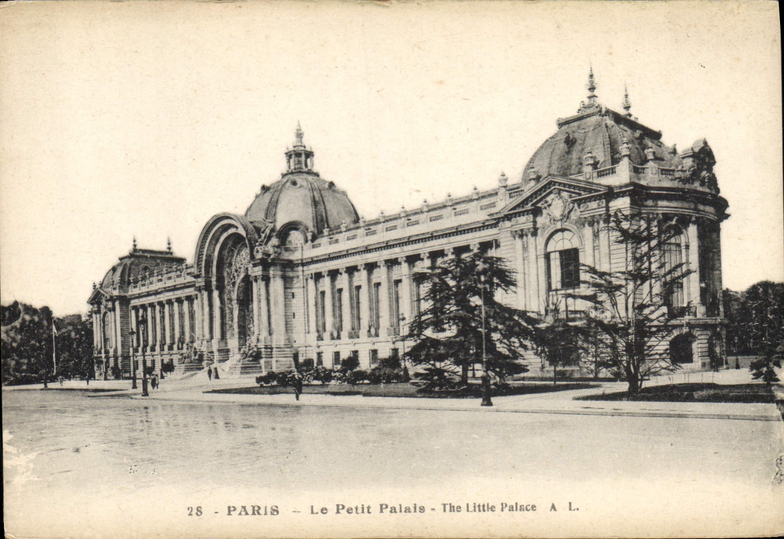 CPA Paris le petit Palais 