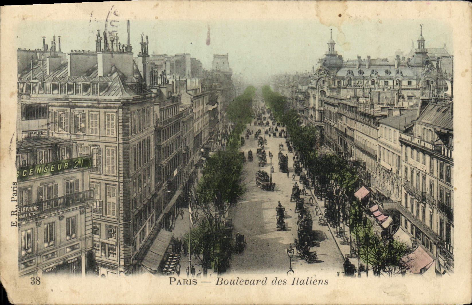 CPA Paris Boulevard des Italiens