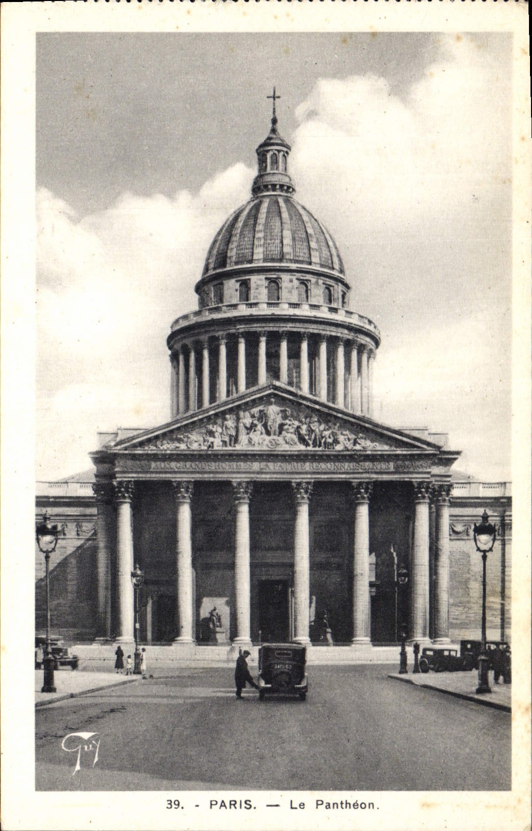 CPA Paris le Pantheon 