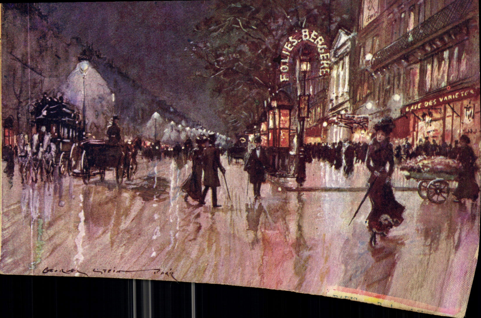 CPA Paris Folies Bergere