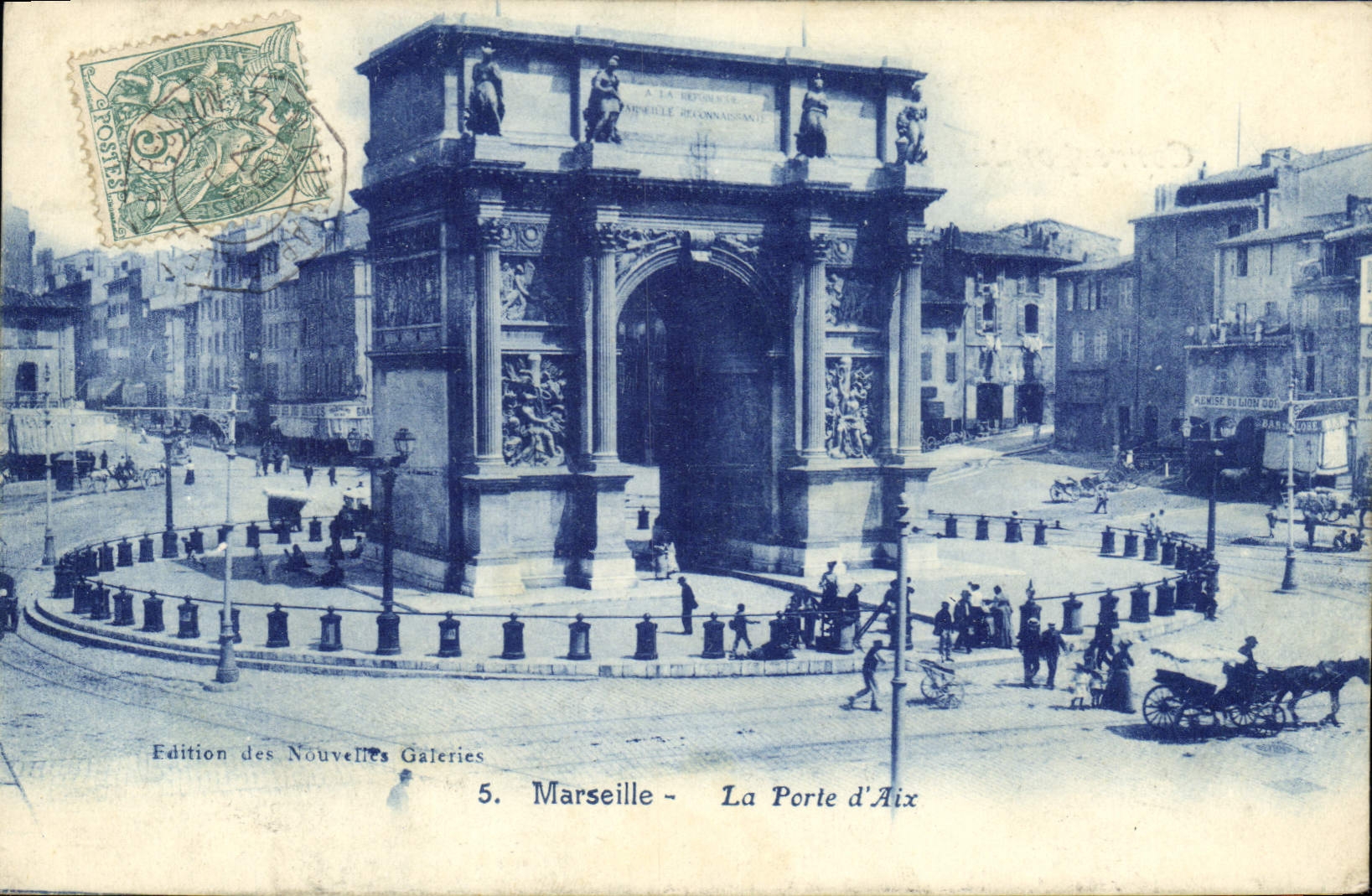 CPA Marseille La Porte d'Aix 