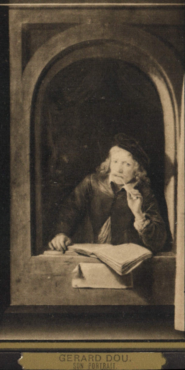 CPA Gerard Dou Sun portrait 