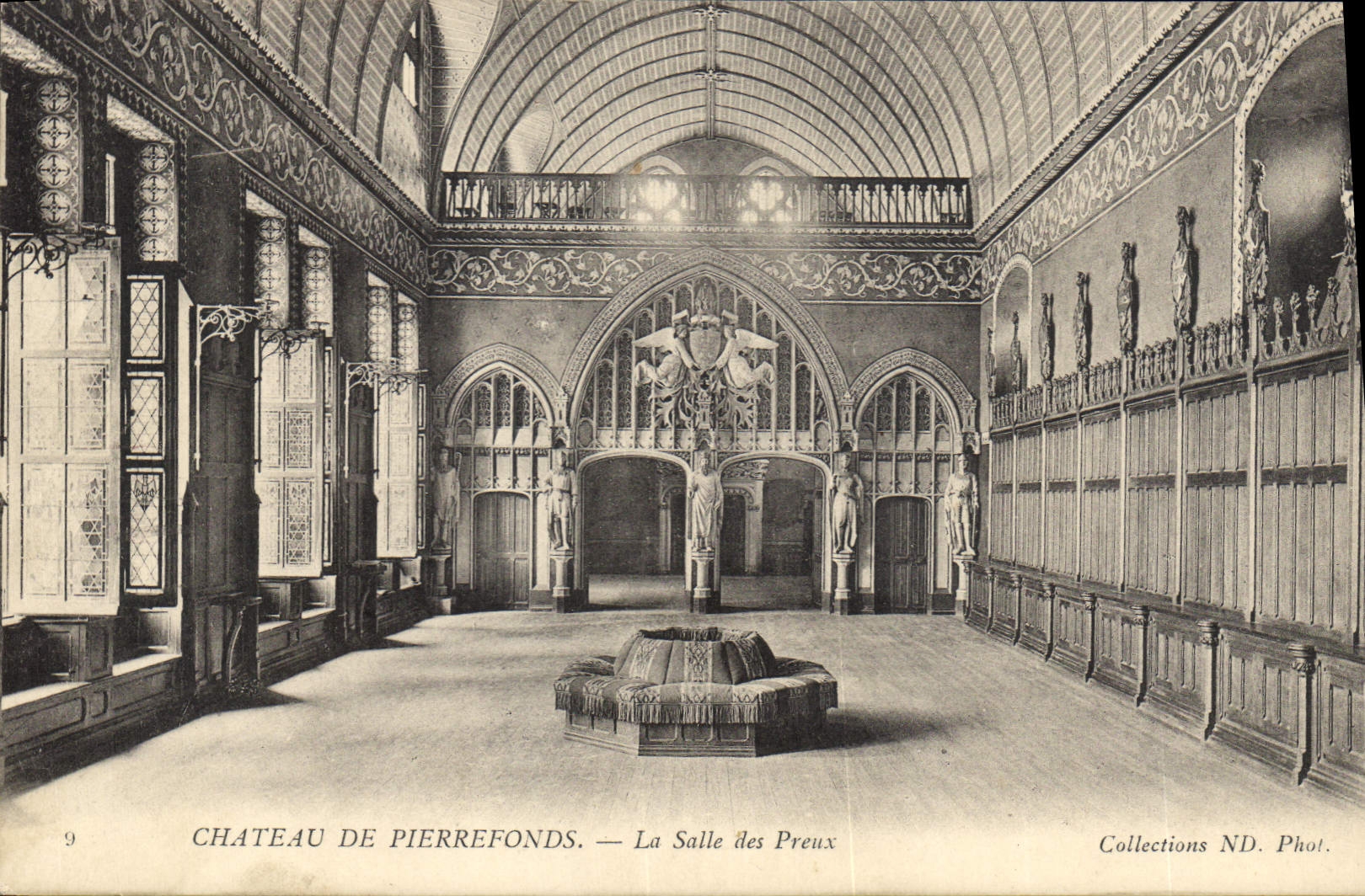 CPA Chateau de Pierrefonds La Salle des Preux 