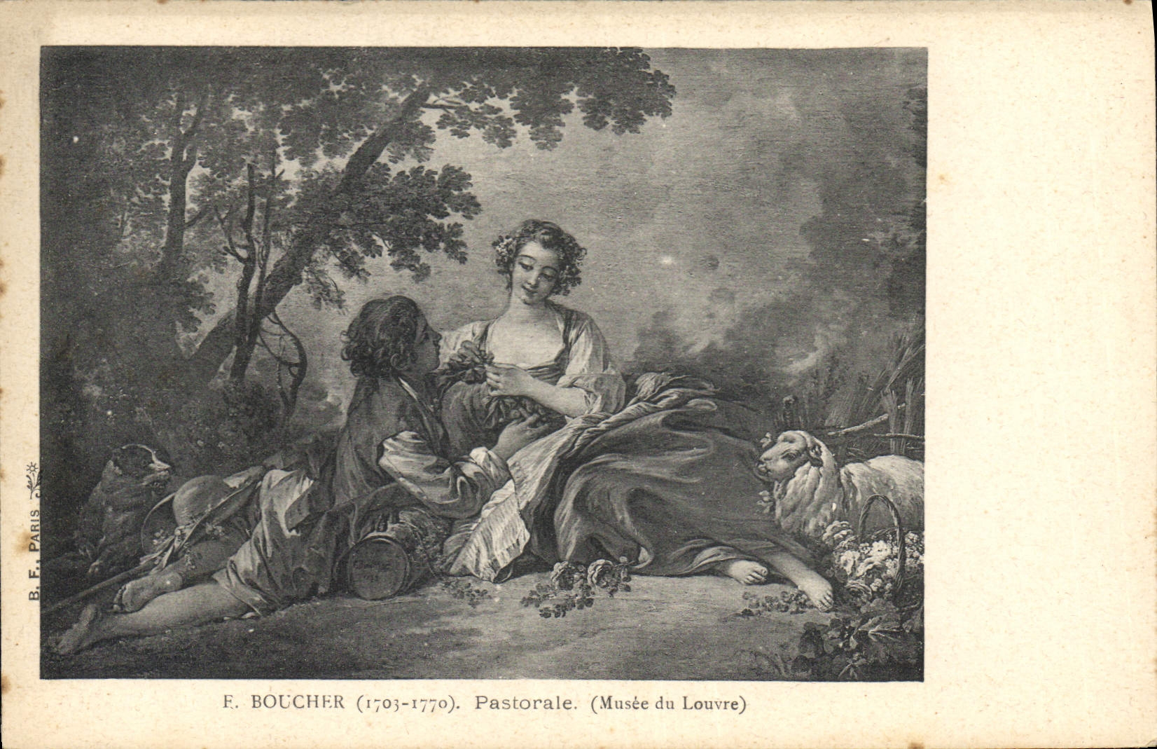 CPA Pastorale Musee du Louvre 