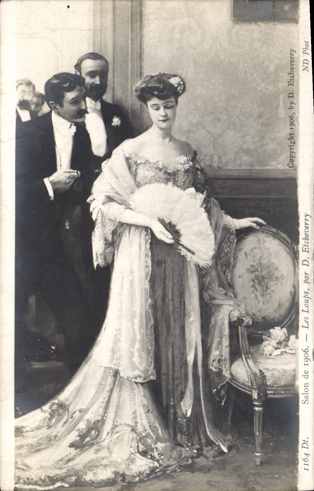 CPA Salon de 1906 Les Loups 