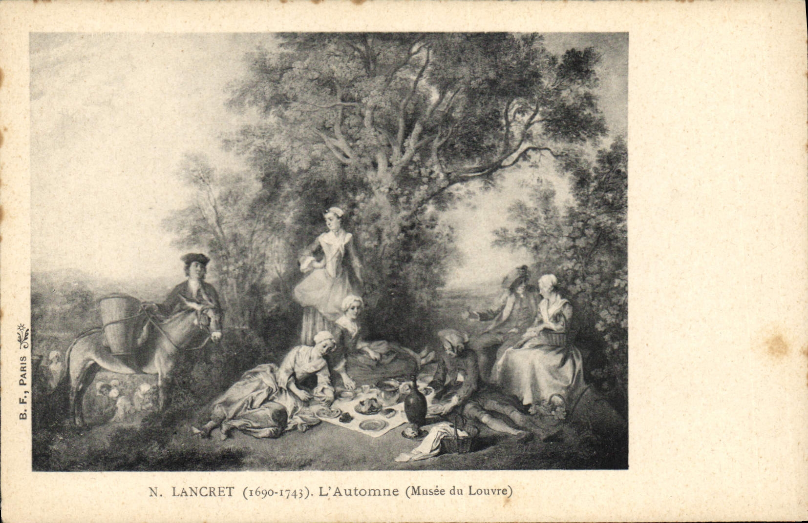 CPA L'Automne Musee du Louvre 