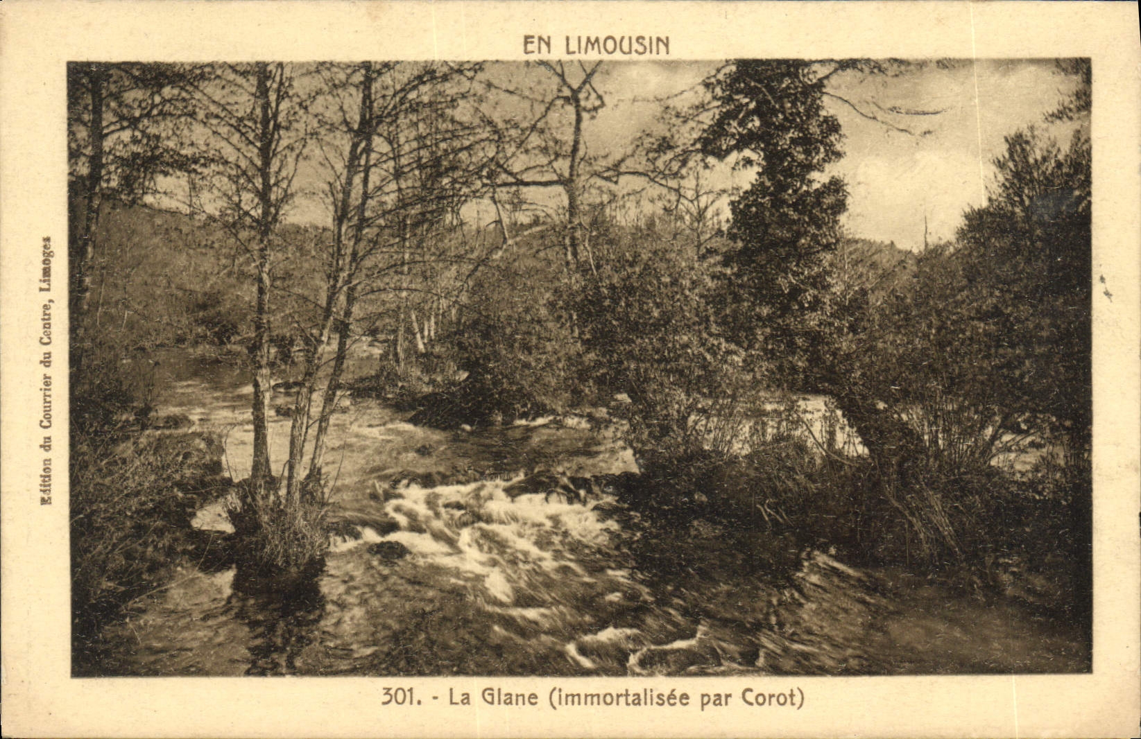 CPA En Limousin La glane Immortalisee par Corot