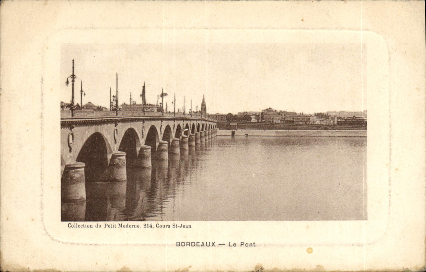 CPA Bordeaux Le Pont 