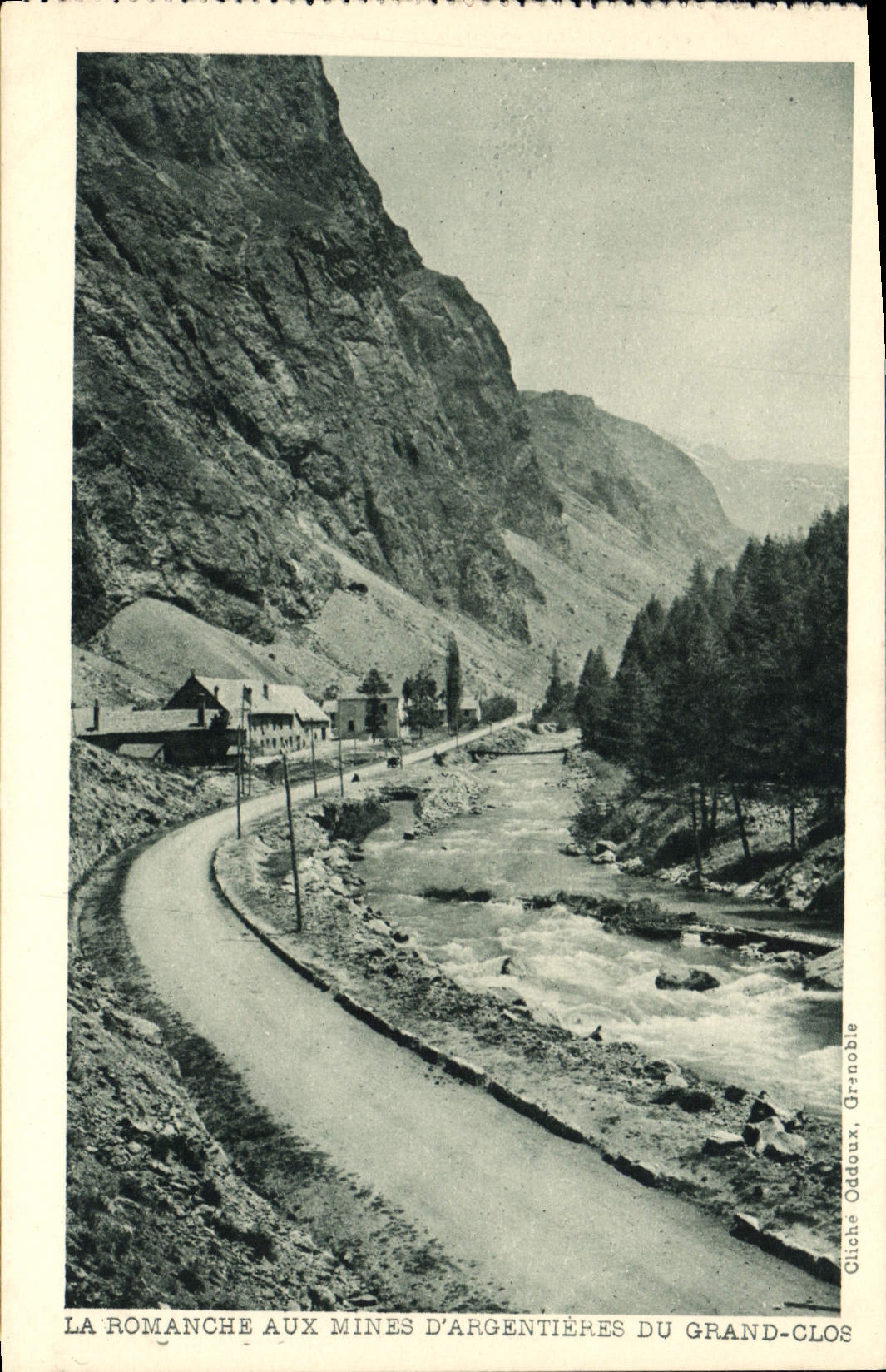 CPA La Romanche aux Mines d'Argentieres du Grand Clos