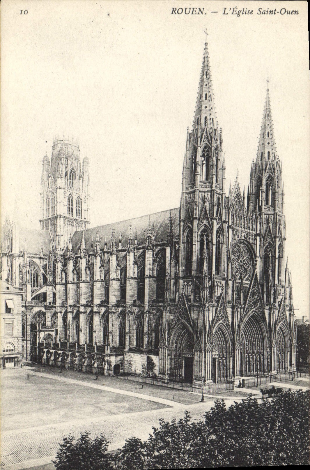 CPA Rouen L'Eglise Saint Ouen 