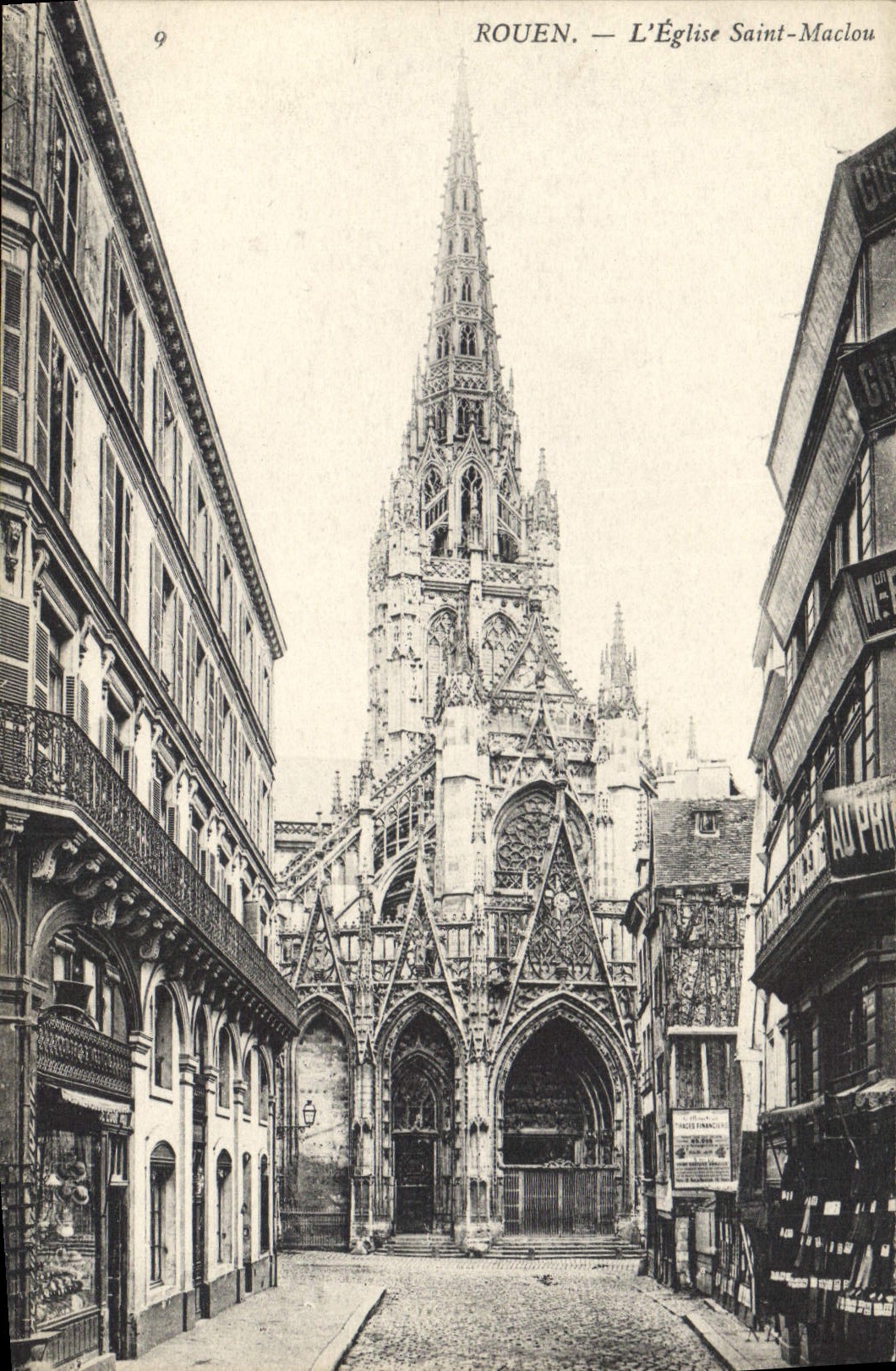 CPA Rouen L'Eglise Saint Maclou 
