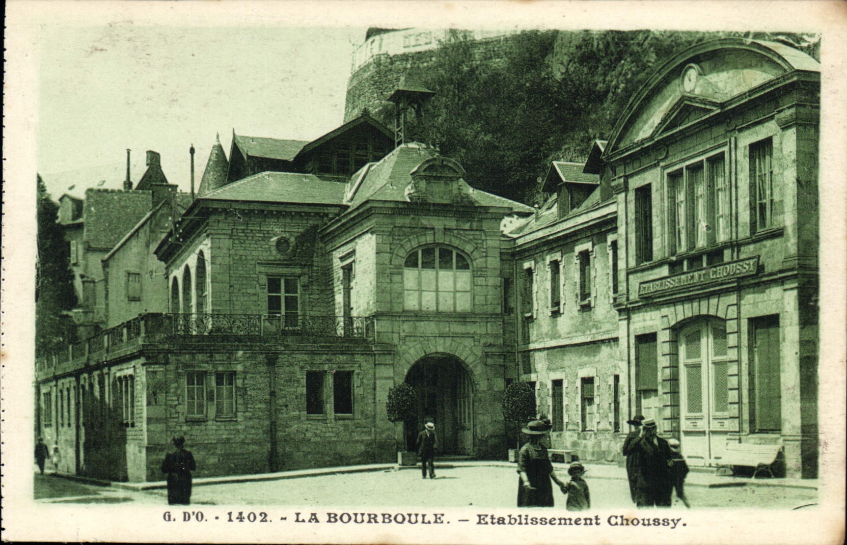 CPA La Bourboule Etablissement Choussy