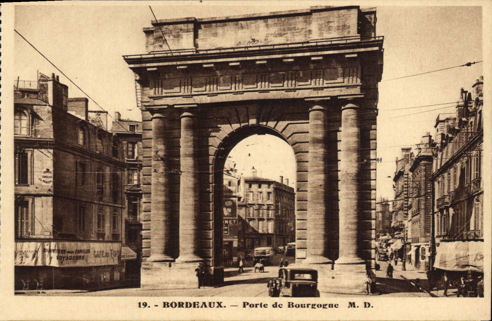 CPA Bordeaux Porte de Bourgogne 