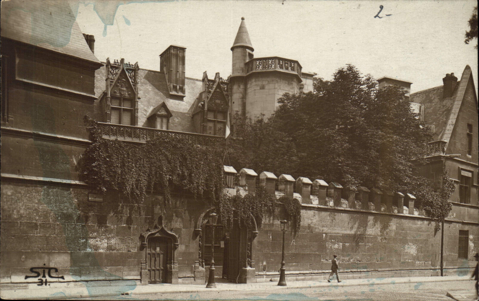CPA Paris Hotel de Cluny 