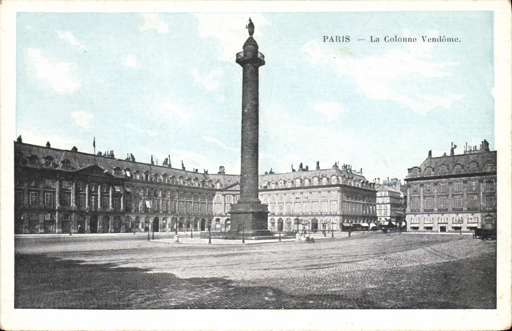 CPA Paris La Colonne Vendome 