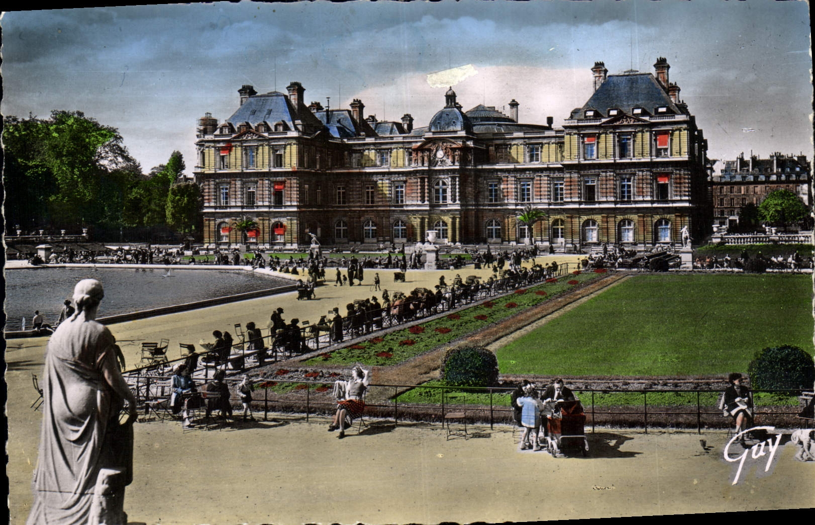 CPA Paris Jardin et du Luxembourg 