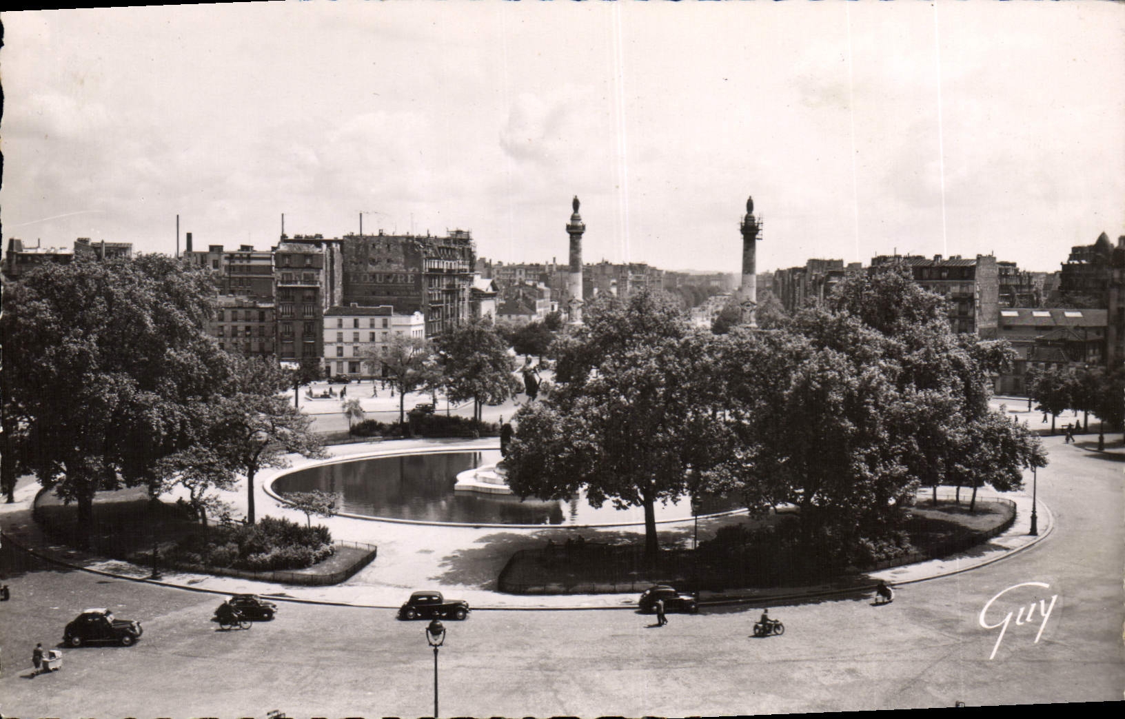 CPA Paris La place de la Nation
