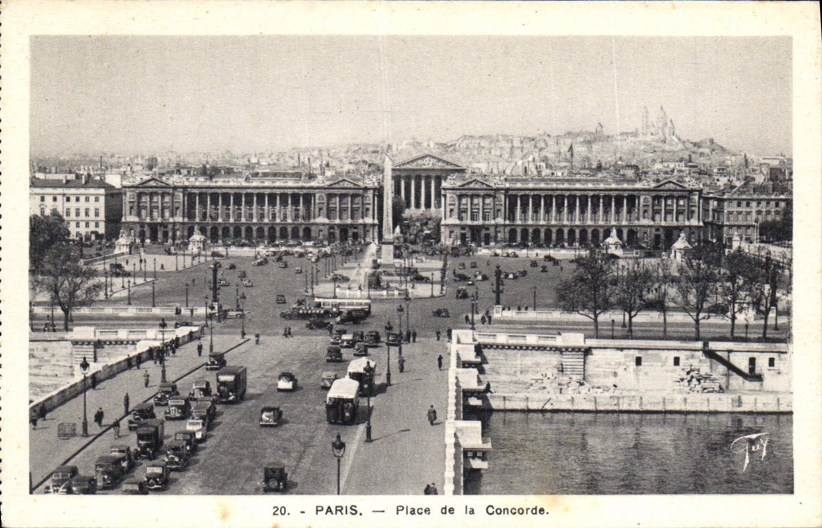 CPA Paris Place de la Concorde 