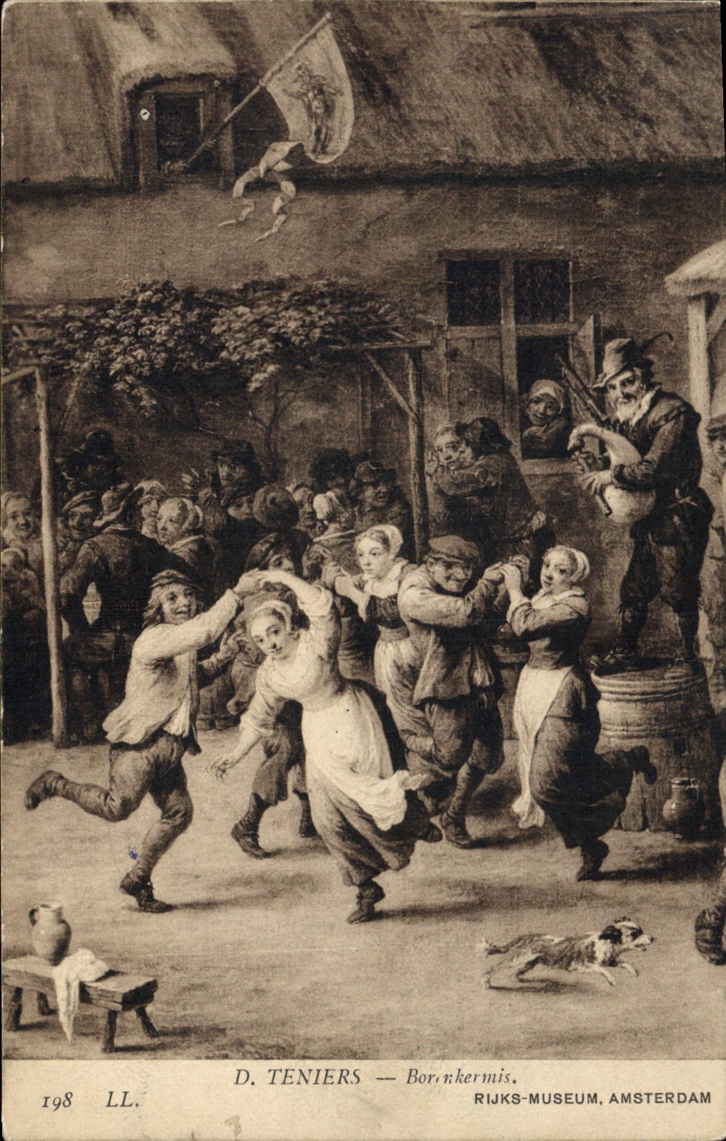 CPA D Teniers Rijke Museum Amsterdam 