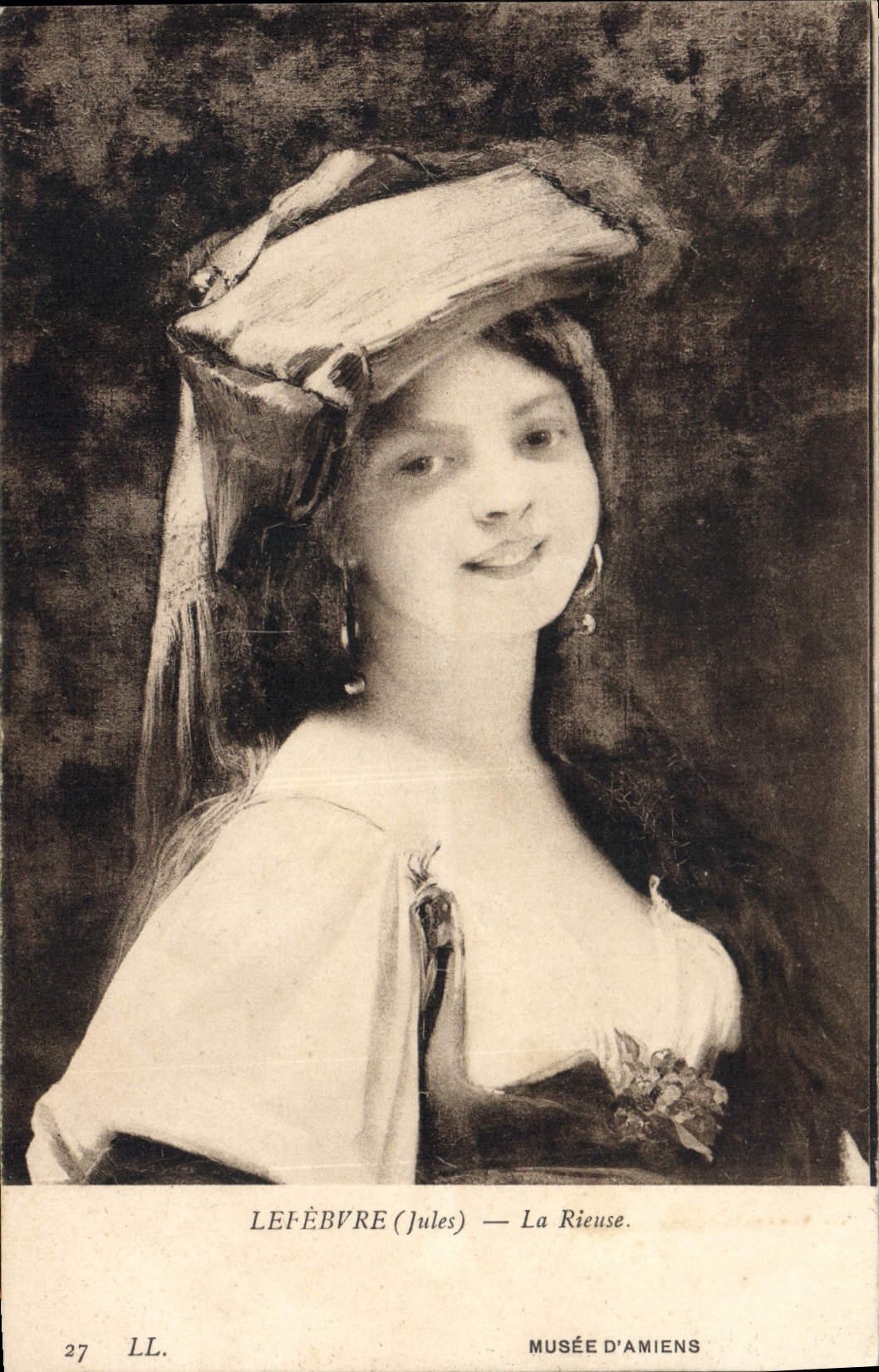 CPA Musee d'Amiens Lefervre Jules La Rieuse 