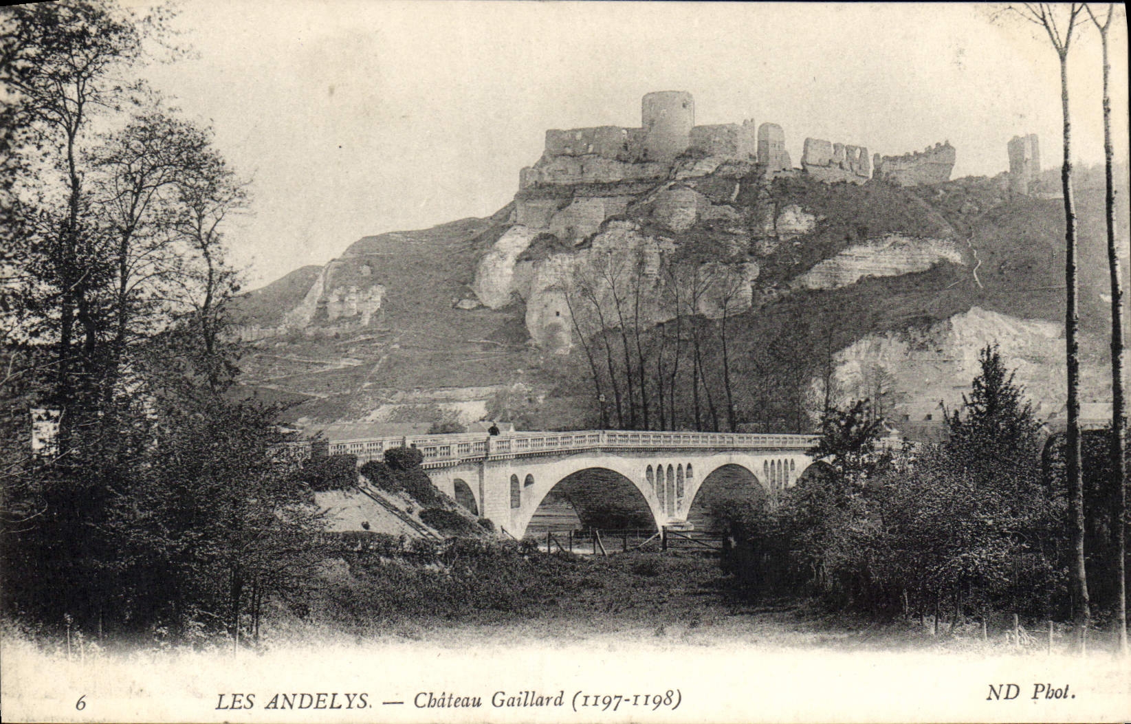 CPA Les Andelys Chateau Gaillard 
