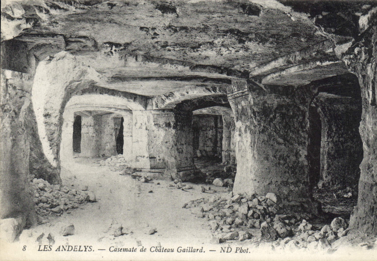 CPA Les Andelys Casemate de Chateau Gaillard 