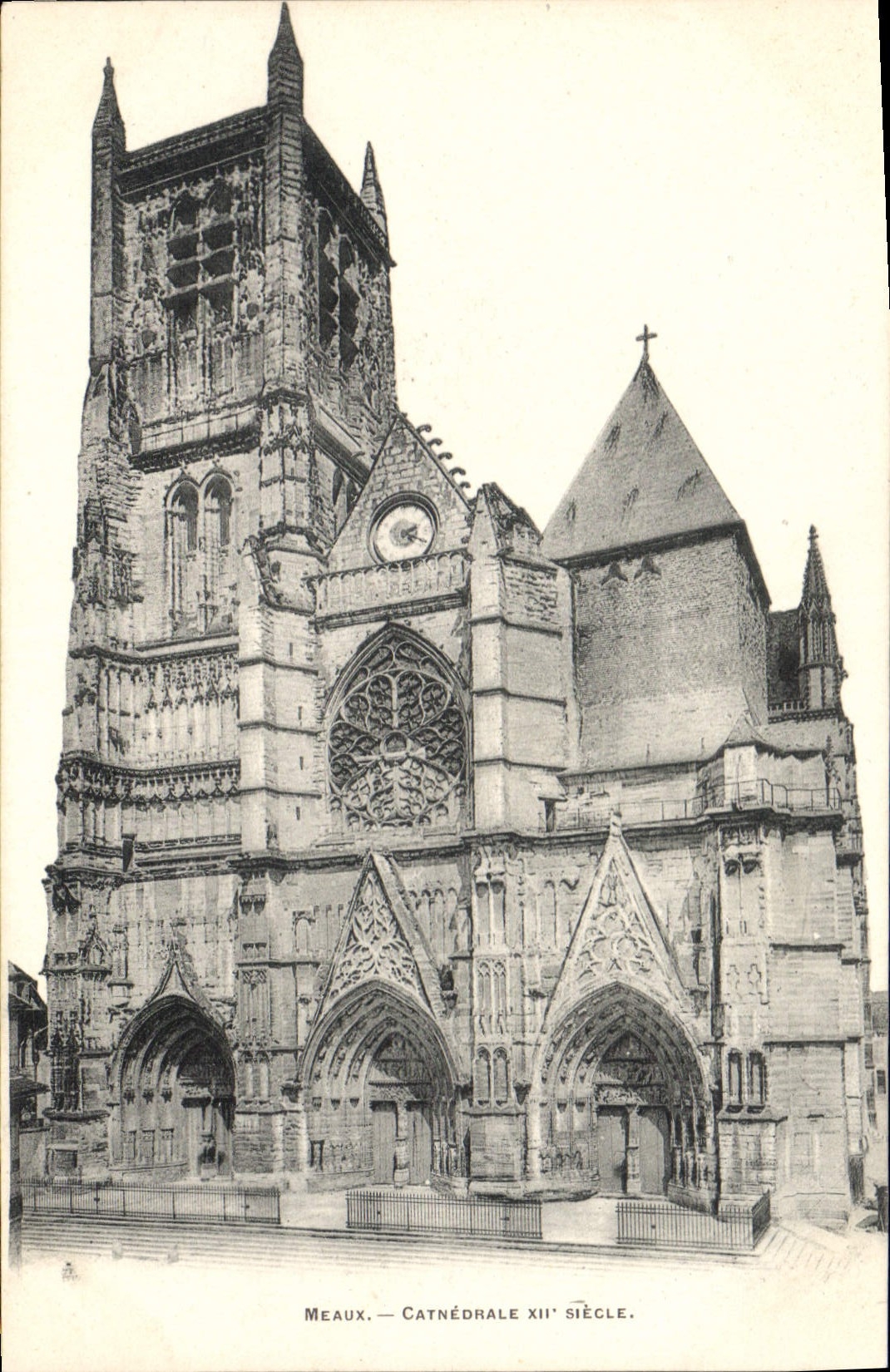 CPA Meaux Cathedrale 