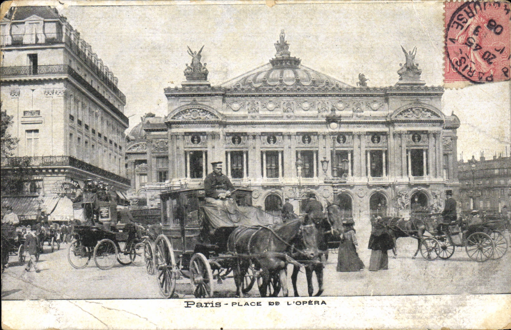 CPA Paris Place de l'Opera