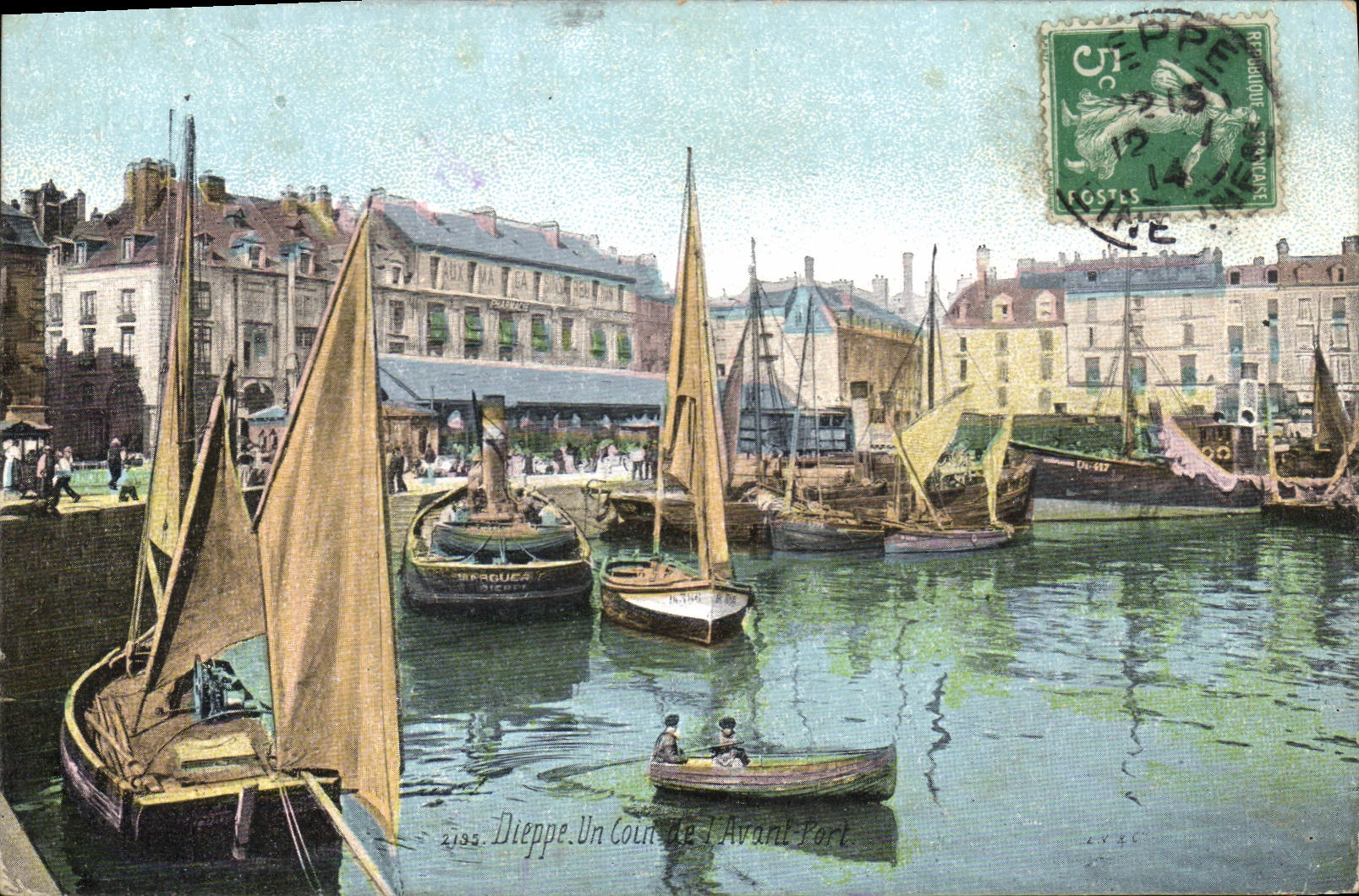 CPA Dieppe Bateaux