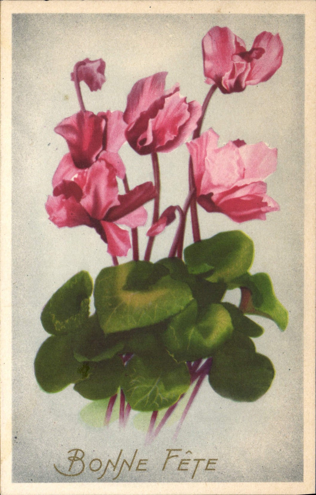 CPA Bonne Fete Fleurs