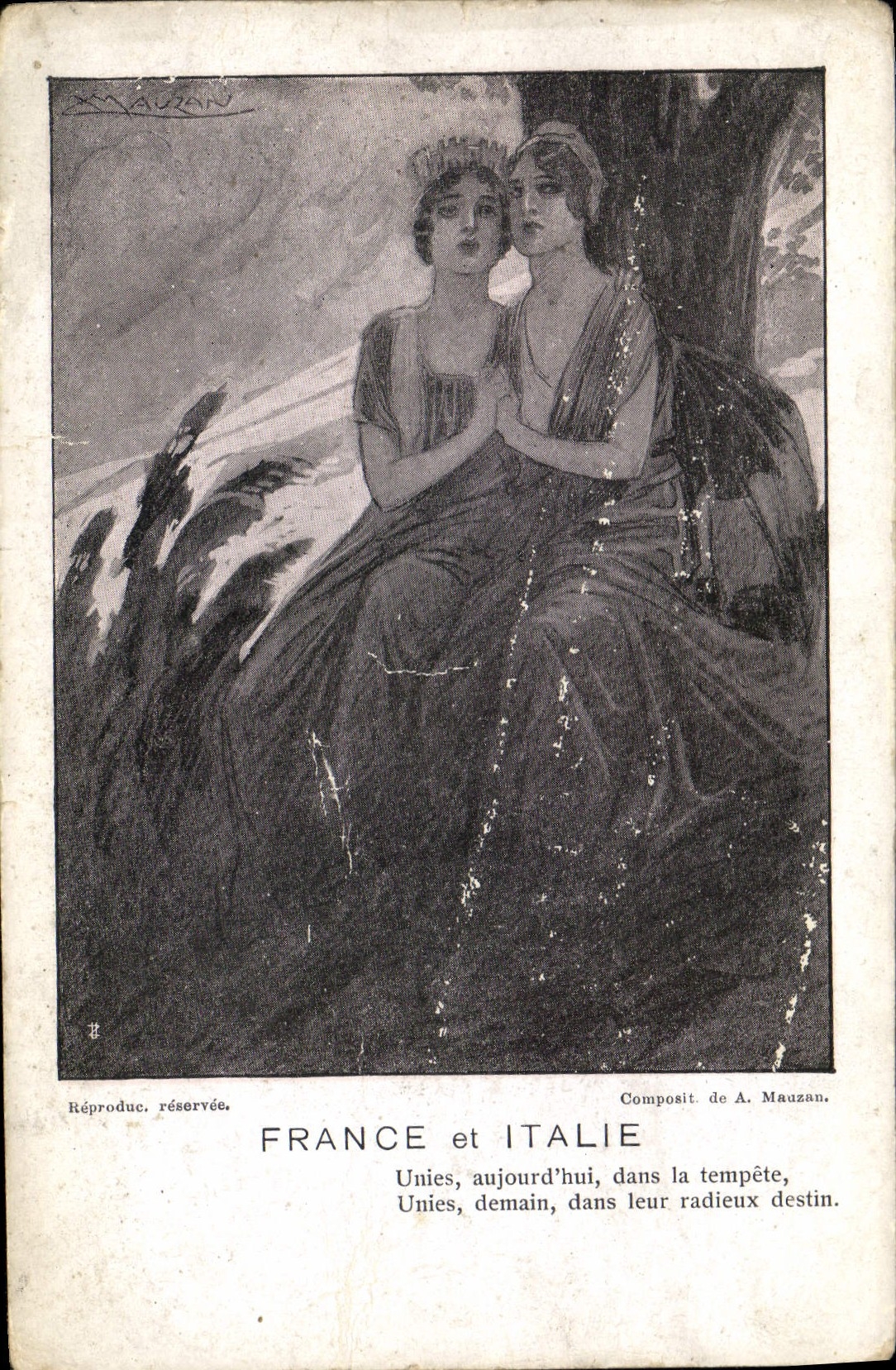 CPA France et Italie 