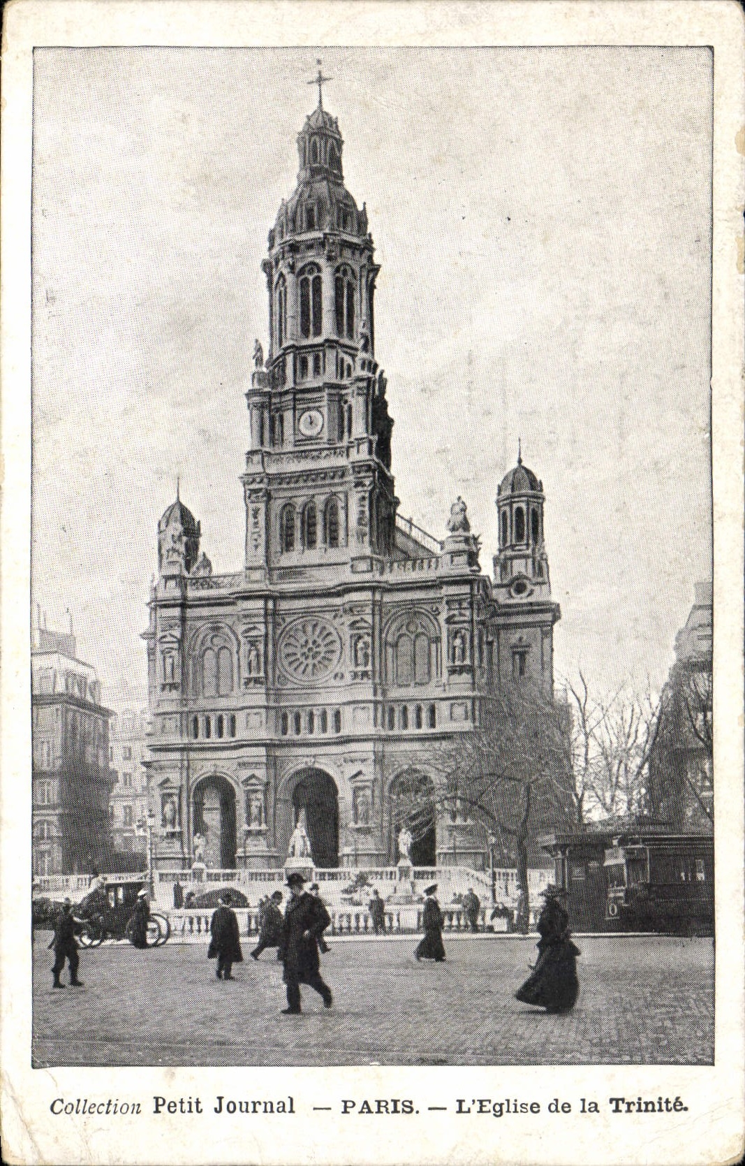 CPA Paris L'Eglise de la Trinite 