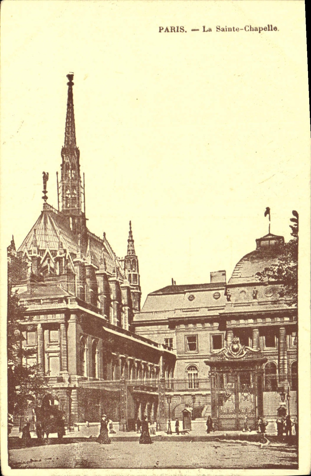 CPA Paris La Sainte Chapelle 