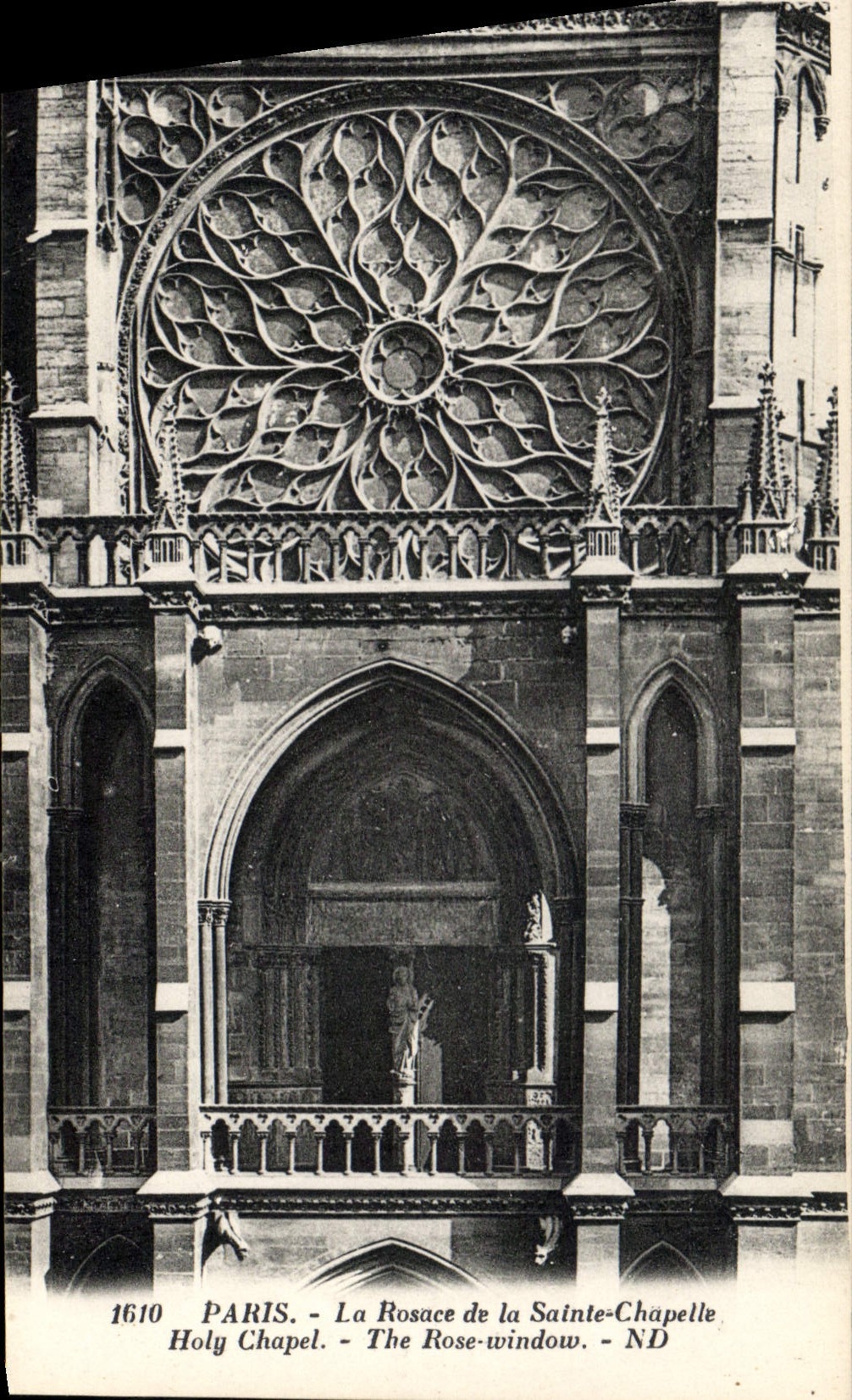 CPA Paris La Rosace de la Sainte Chapelle 