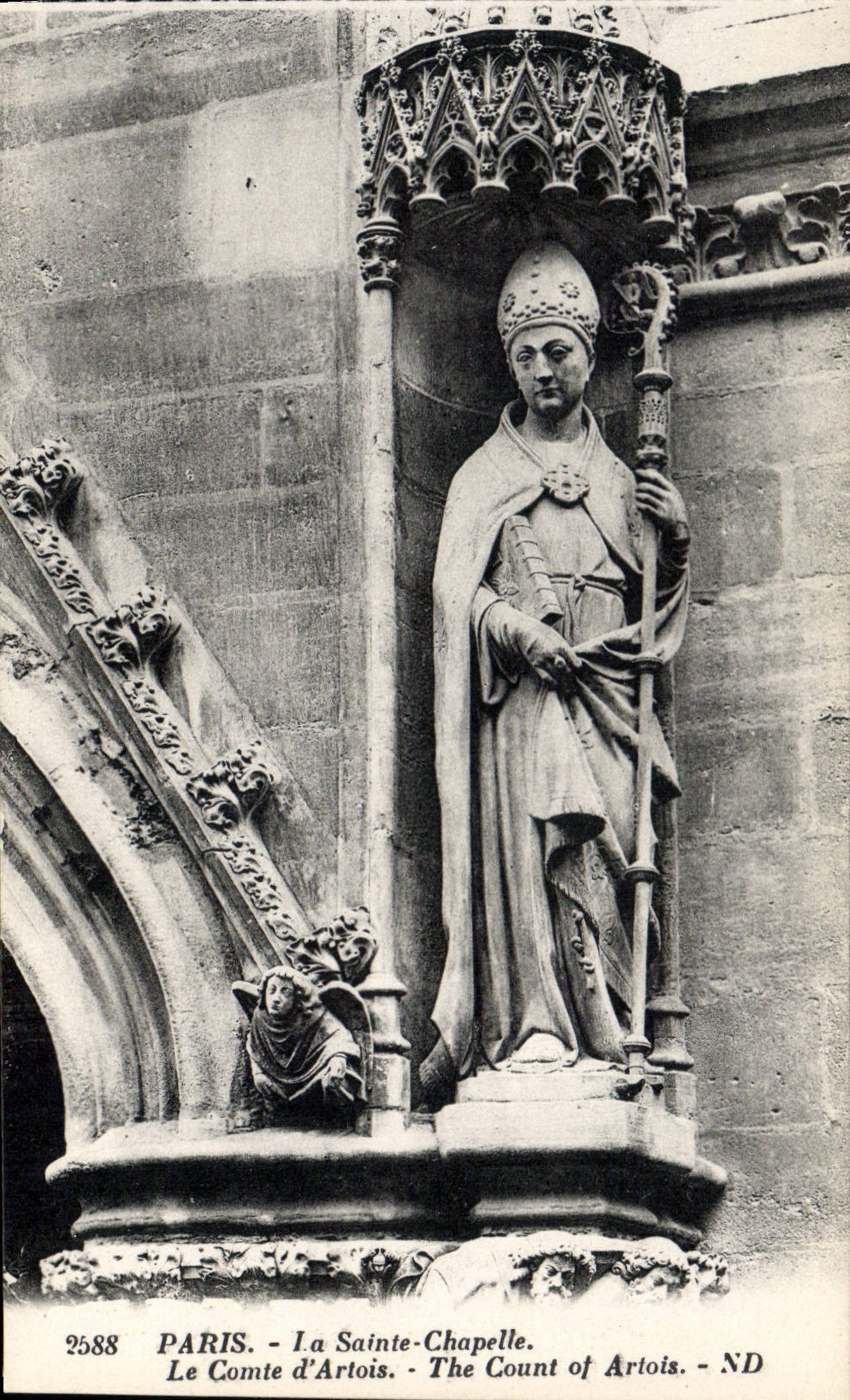 CPA Paris La Sainte Chapelle Le Comte d'Arlois 